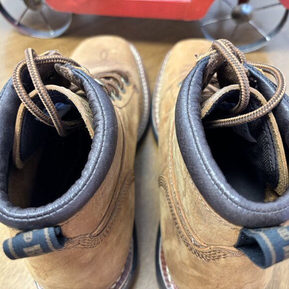 Rocky Men’s Leather Work Boots – Tan – Excellent Pre-Owned Condition Size 11 W - Picture 8 of 9